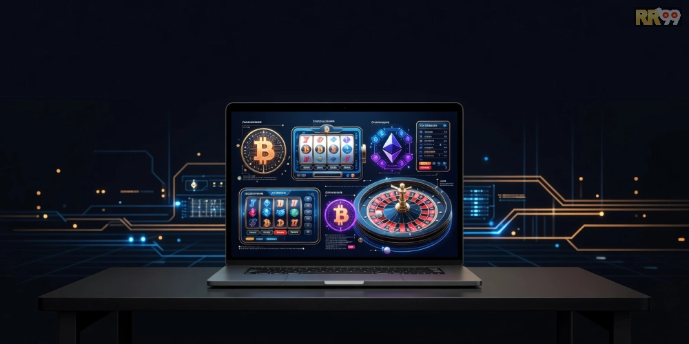 Giới thiệu khái niệm crypto casino rr99 qua hình ảnh minh họa hấp dẫn