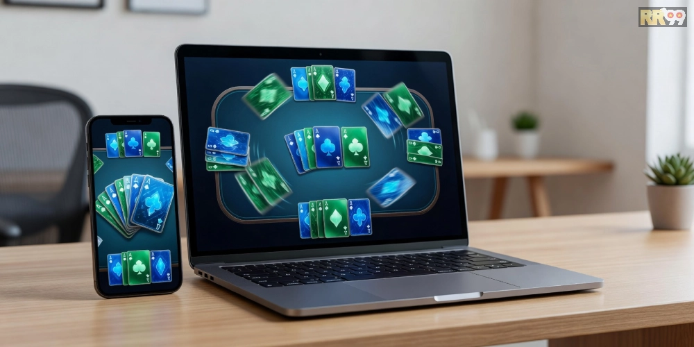 Giao diện game bài RR99 Pro với các tính năng cao cấp và bảo mật