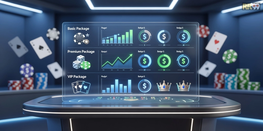 Bảng giá chi tiết các gói dịch vụ live casino rr99 năm 2025