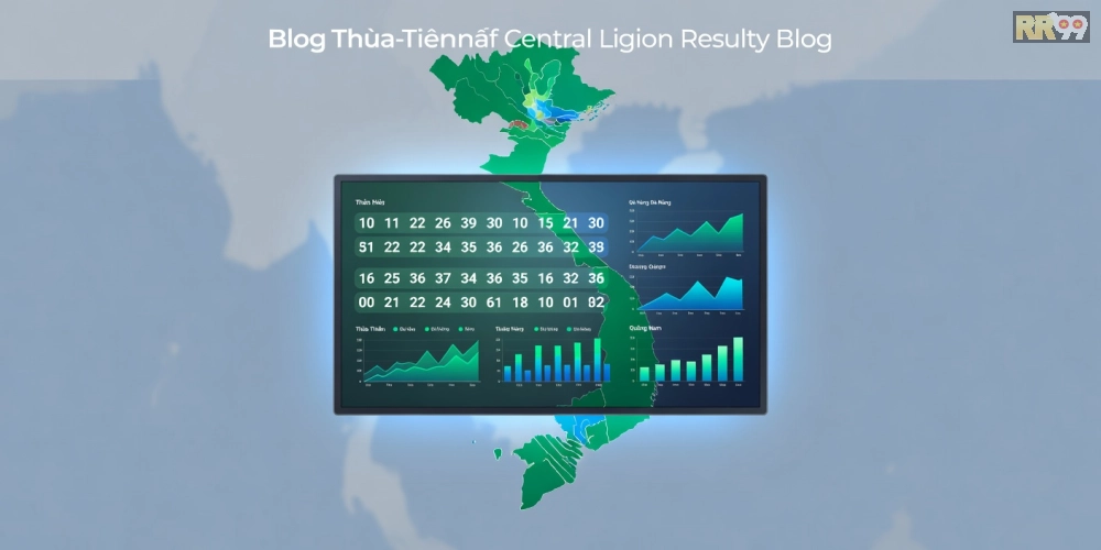 Minh họa khái niệm xổ số miền trung hôm nay rr99 với biểu đồ kết quả