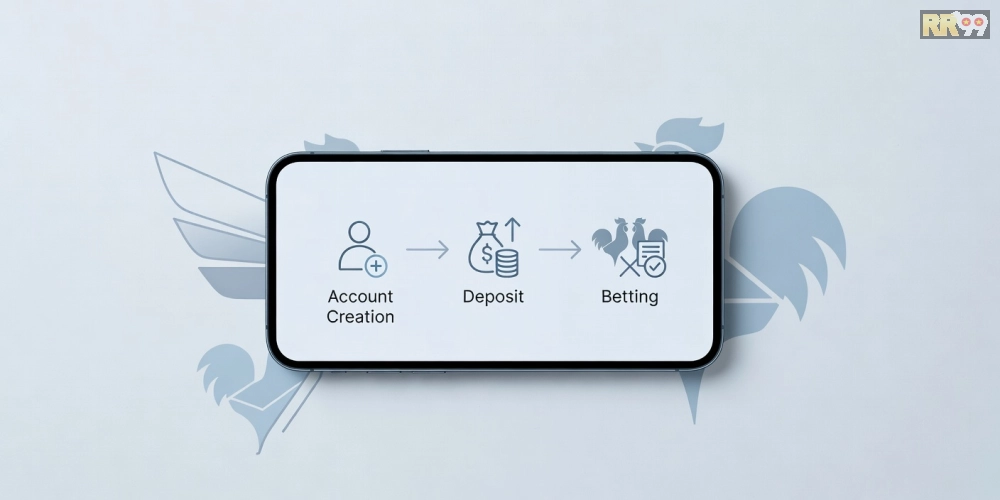 Hướng dẫn từng bước đăng ký và sử dụng nền tảng đá gà chọi RR99