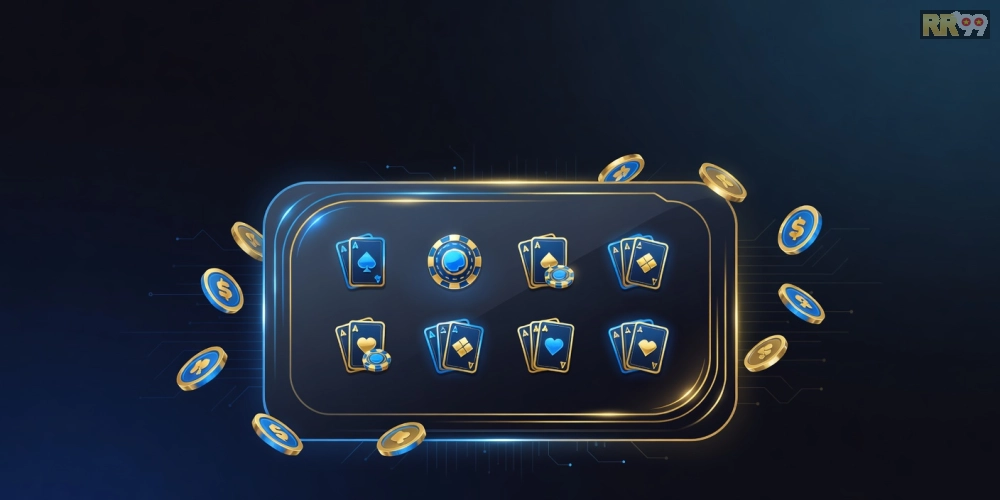 Khái niệm top 10 game bài đổi thưởng rr99 được minh họa qua giao diện nền tảng